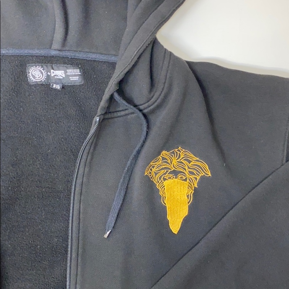 Crooks & Castles zip up hoodie